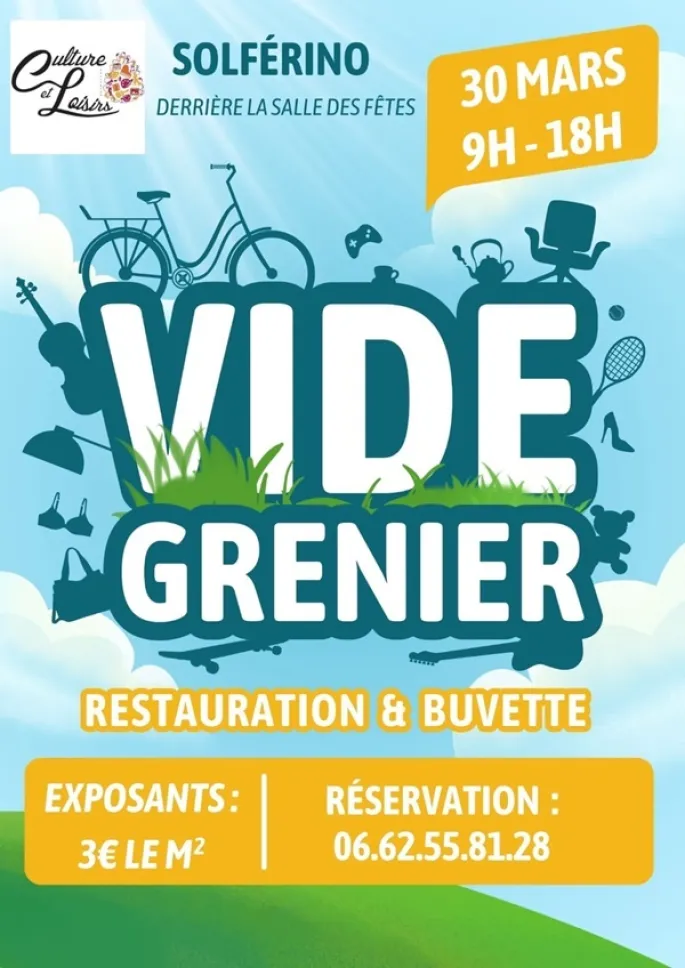 Vide Grenier Solférino 2025 date horaires exposants