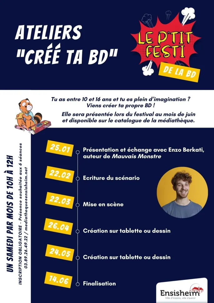 Atelier créé ta BD