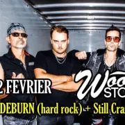 SIDEBURN (hard rock) + Still Crazy chez Wood Stock Guitares Ensisheim