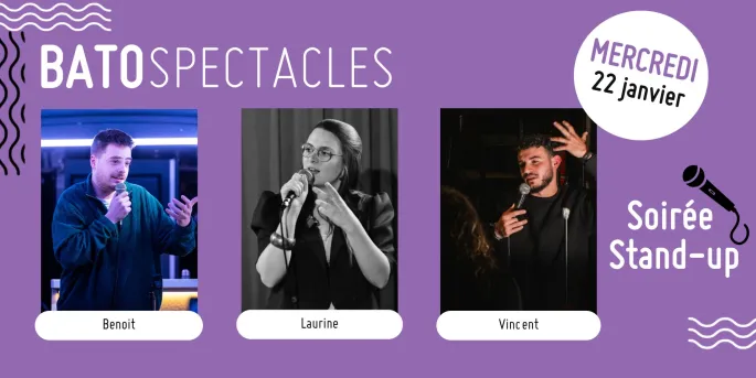 Batospectacles - Soirée stand-up