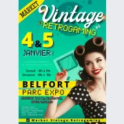 Market Vintage et Retrogaming de Belfort