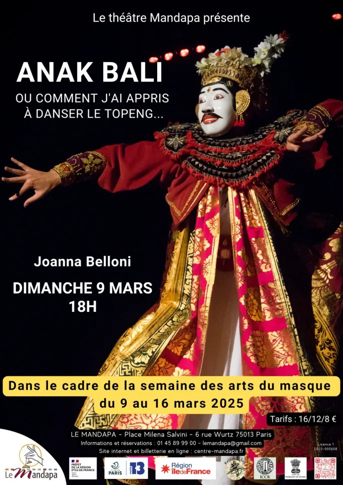 Anak Bali, ou comment j'ai appris à danser le Topeng...  Indonésie