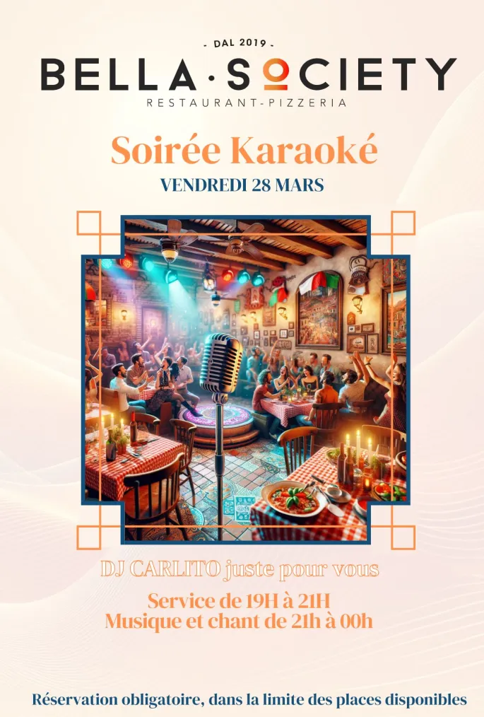 Soirée Karaoké - Vendredi 28 Mars