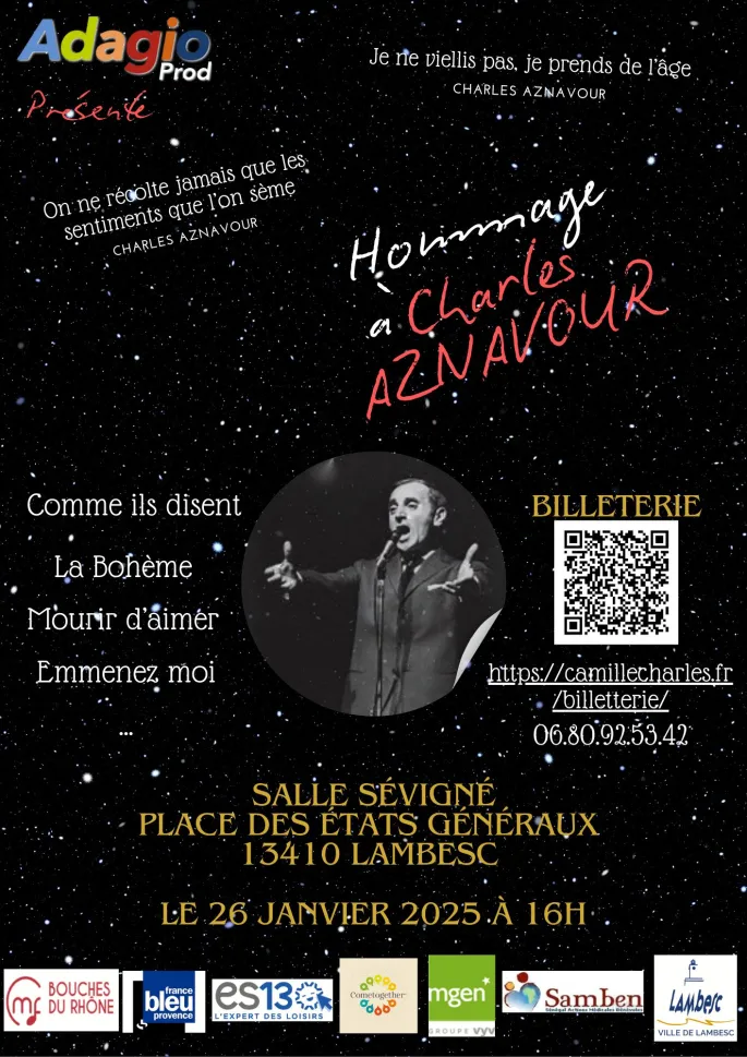 Hommage à Charles Aznavour