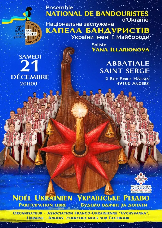 Concert de Noël des bandouristes d'Ukraine