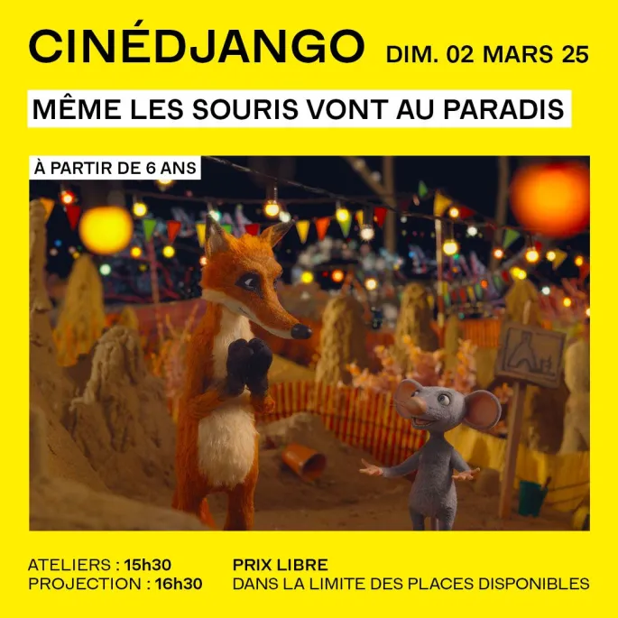 CinéDjango - Même les souris vont au paradis