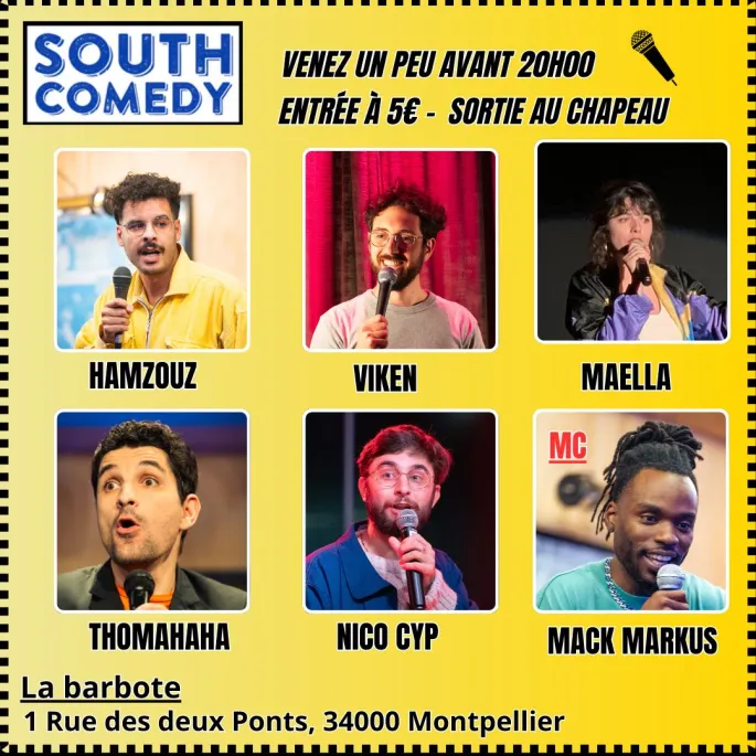 Comedy club à la barbote !