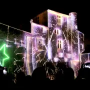 Le rempart des Neiges - projection monumentale et laser à Aigues-Mortes