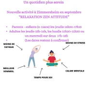 Séance de relaxation parents/enfants