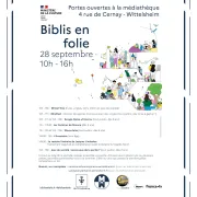 Biblis en folie à la médiathèque de Wittelsheim