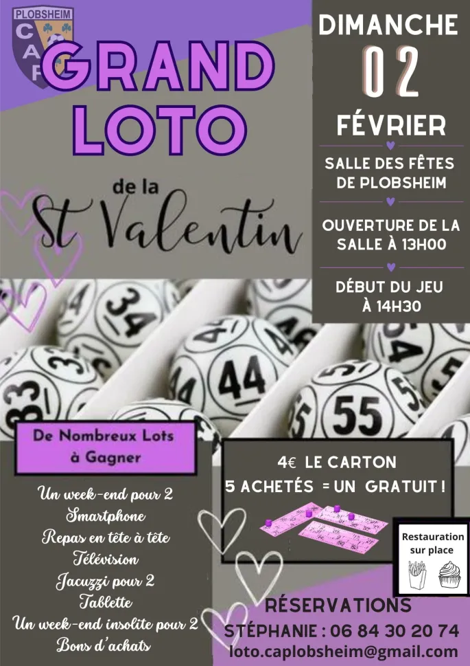 Loto Spécial St Valentin