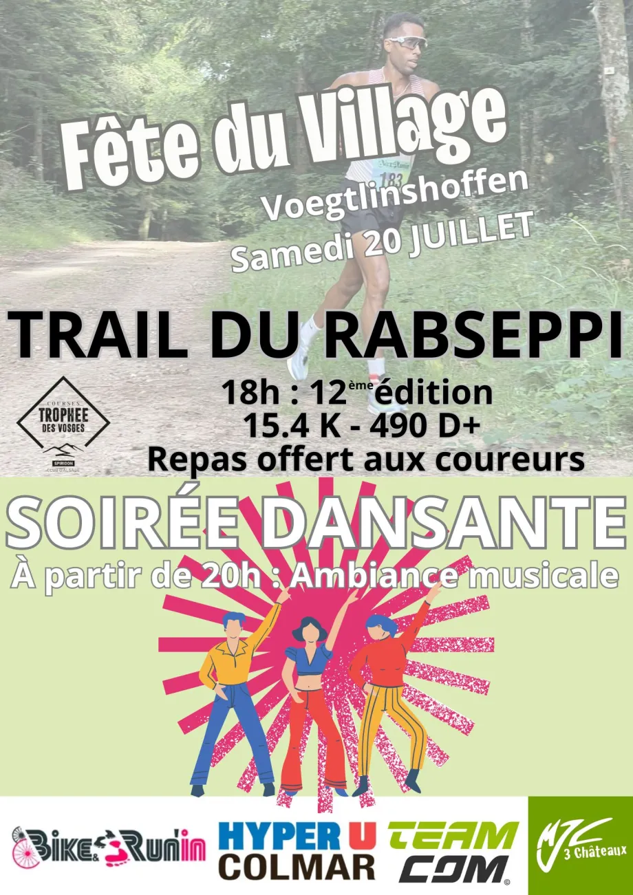 affiche de la course