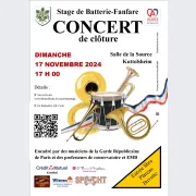 Concert de fin de stage