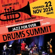 Jazz for ever invite Drums Summit