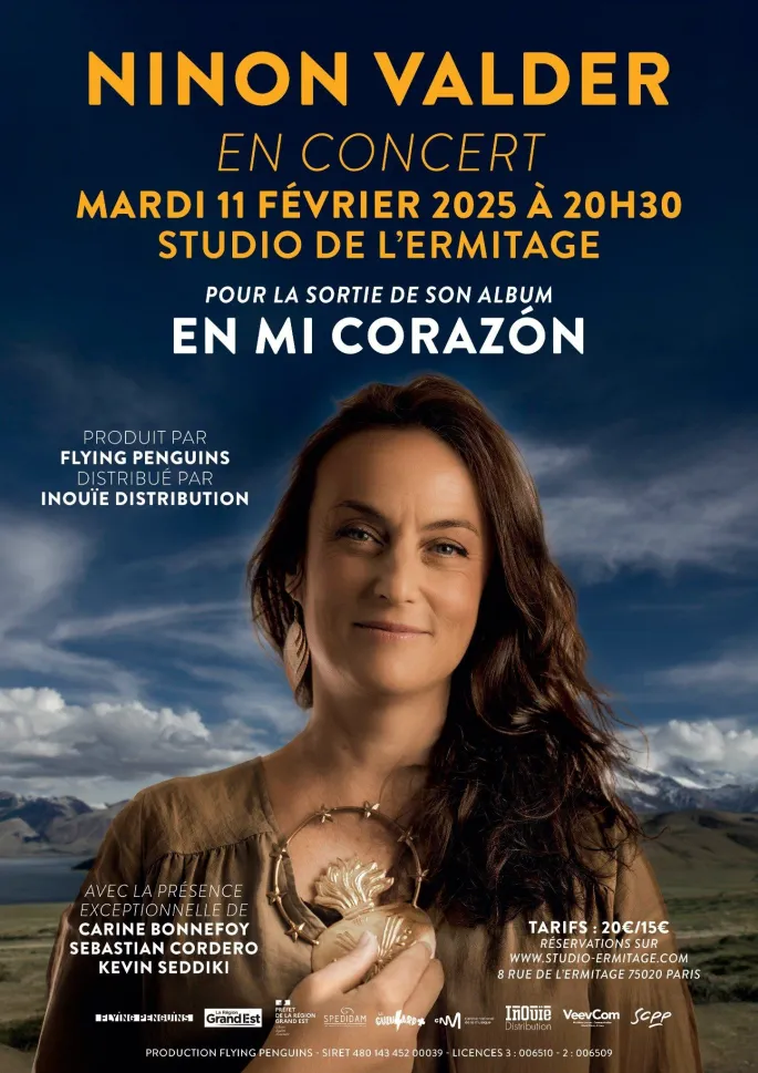 Ninon Valder présente « En mi corazón »