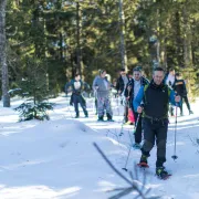 Sorties raquettes en famille