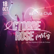 Soirée caritative pour Octobre Rose | Hôpitaux Civils de Colmar x Rota Club