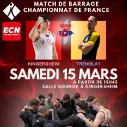 Match barrage TOP 12 Gymnastique 