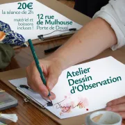 Atelier dessin d'observation et de nature morte 