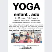 Yoga ados 10-14 ans - séance découverte