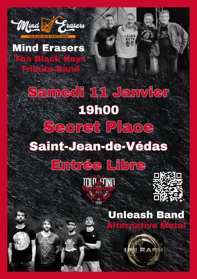 Mind Erasers Black Keys tribute + Unleash