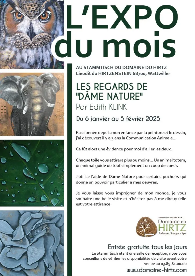 «Les regards de Dame Nature» par Edith Klink