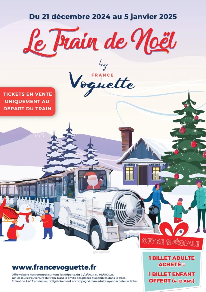 Le Train de Noël à Nice - by FRANCE Voguette