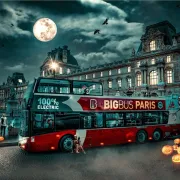 Tour guidé de Paris en bus panoramique pour Halloween