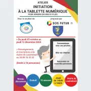 Atelier d\'initiation à la tablette numérique pour séniors