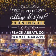 Saint-Nicolas au Petit Village de Noël à Huningue