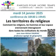 Les territoires du religieux par Jean-Michel Dauriac aggrégé de géographie