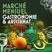 Marché mensuel : gastronomie & artisanat