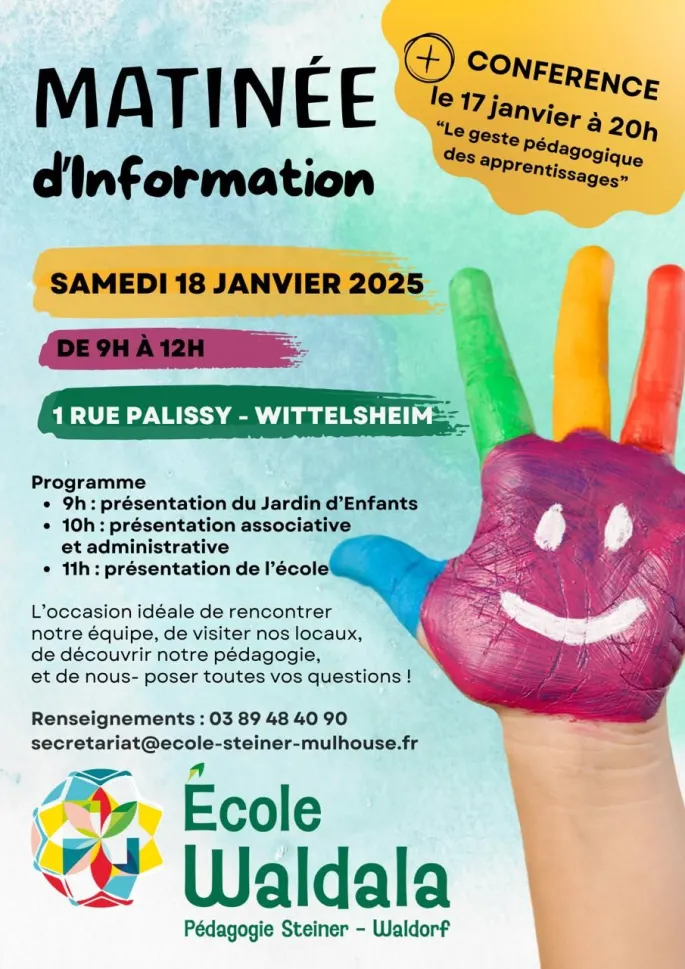 Matinée d'information-Ecole Waldala