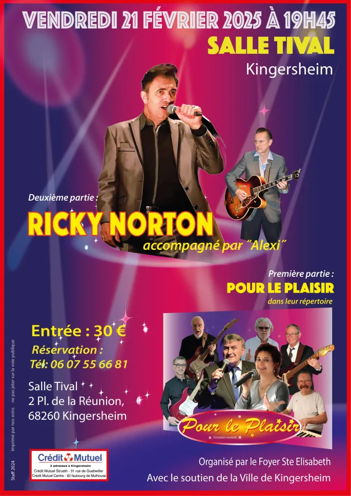 Ricky Norton à l'Espace Tival de Kingersheim