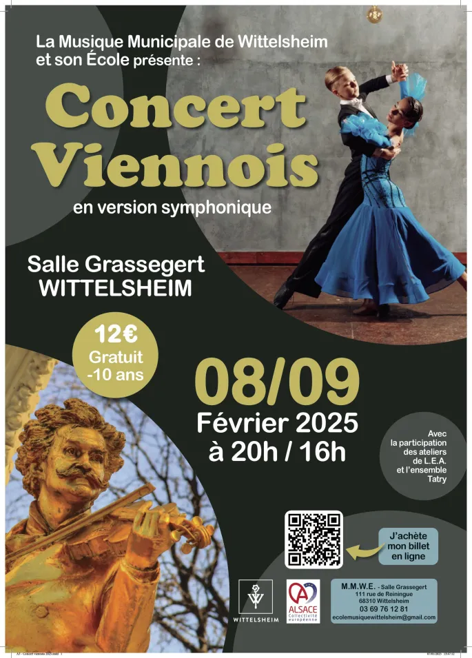 CONCERTS VIENNOIS en version Symphonique WITTELSHEIM 2025