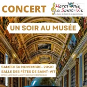 Un soir au musée, Concert Harmonie de Saint-Vit