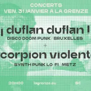 Duflan Duflan + Scorpion Violente en concert à La Grenze