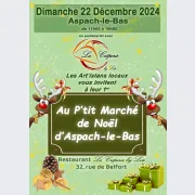 Au P'tit Marché de Noël d'Aspach-le-Bas