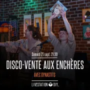 Disco-vente aux enchères des Dynastits !