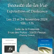 Dedicace de livres et exposition sculptures