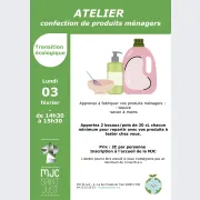 Atelier DIY - produits ménagers 