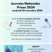 Soirée-débat sur le thème de la prison