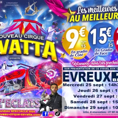 Nouveau Cirque Zavatta à Evreux 2024