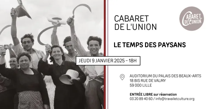  CABARET DE L'UNION : Le temps des paysans