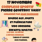 Bourse aux jouets , puériculture. Vide dressing