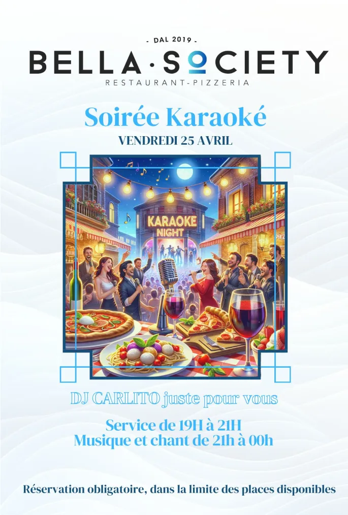 Soirée Karaoké - Vendredi 25 Avril