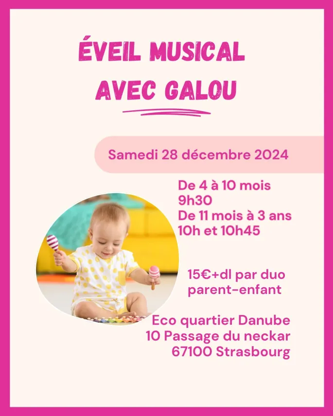 Eveil musical pour les tout-petits