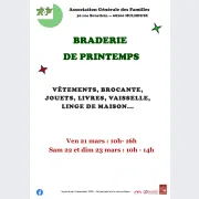 Braderie de printemps