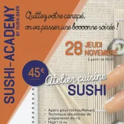 Atelier cuisine - Sushis