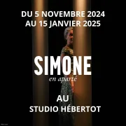 SIMONE en aparté au Studio Hébertot